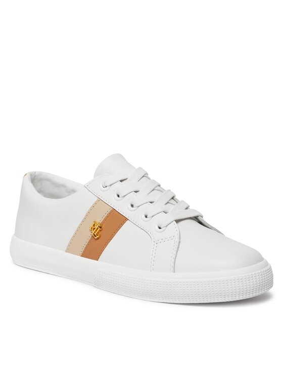 LAUREN RALPH LAUREN Sneakers Lauren Ralph Lauren Janson II 802925365001 Alb