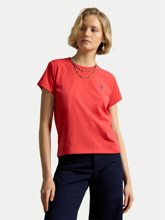 Polo Ralph Lauren Polo Ralph Lauren Camiseta 211B14605021 Rojo claro Classic Fit