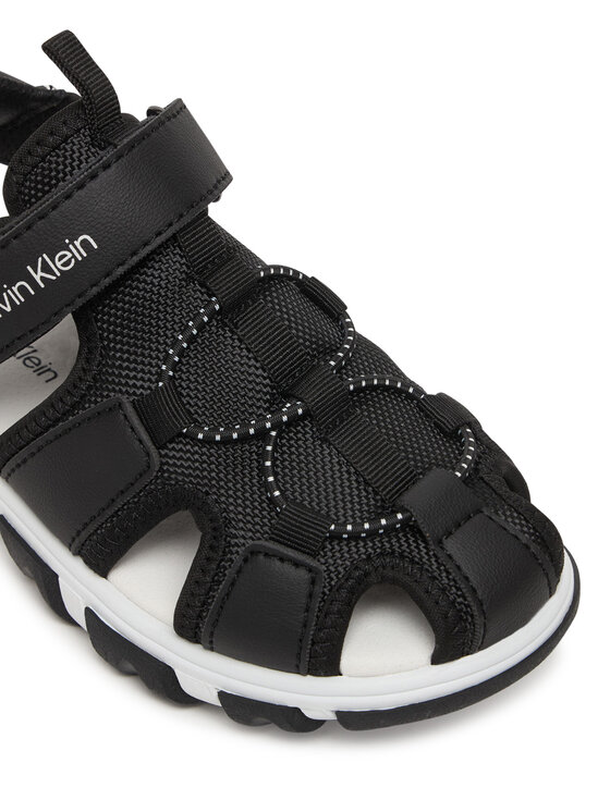 Calvin Klein Szandál Calvin Klein Velcro Sandal V1B2-83320-1591 Fekete