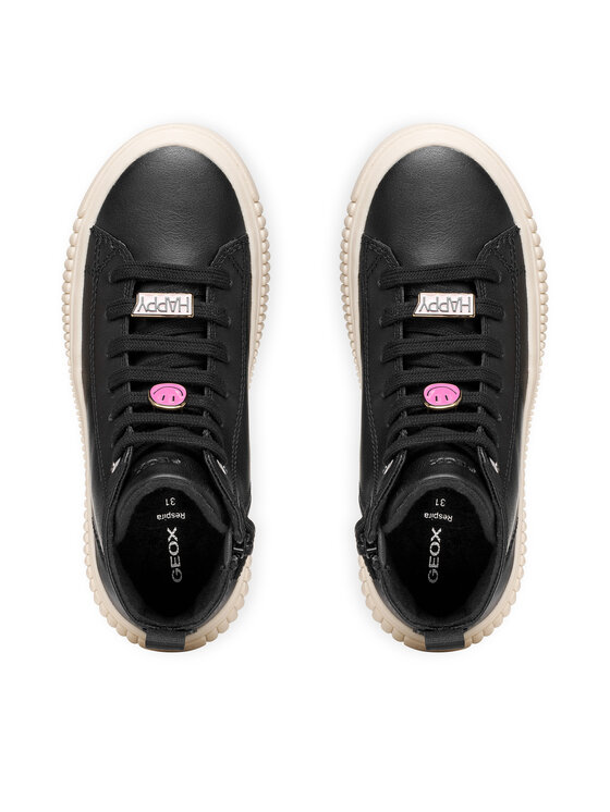 Geox Αθλητικά Geox J Laquinny Girl J66M3A 000BC C9999 S Μαύρο