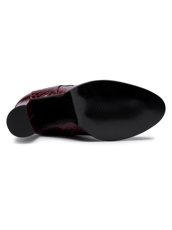 Pollini Чоботи Pollini SA26128C1BTJ0212 Бордовий