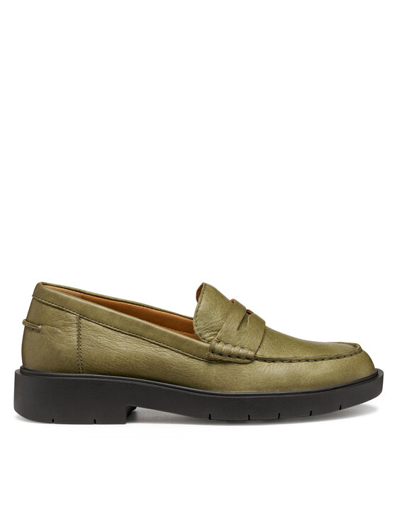 Geox Mokasíny Geox D Spherica Ec1 D25QRA 00085 C3704 Zelená