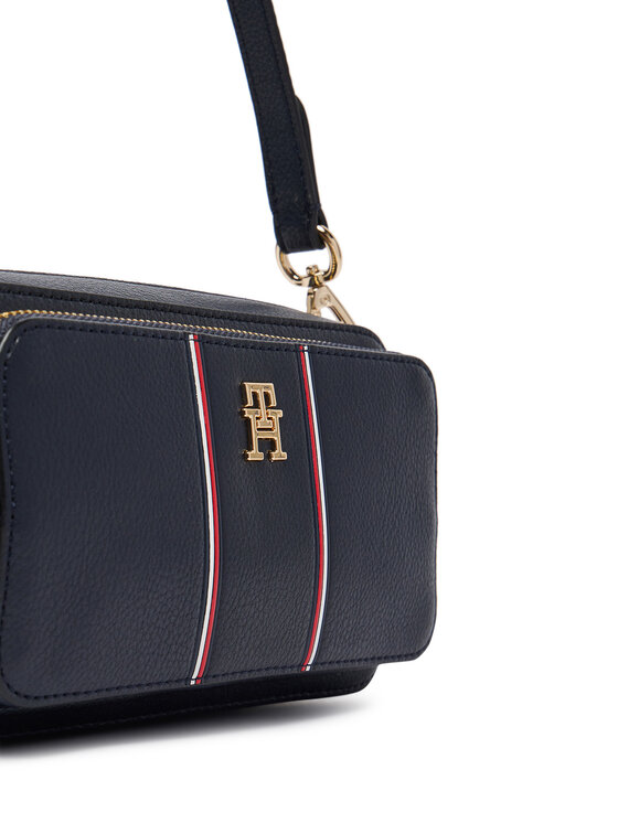 Tommy Hilfiger Soma Tommy Hilfiger Th Daily Camera Bag Corp AW0AW18640 Tumši zils