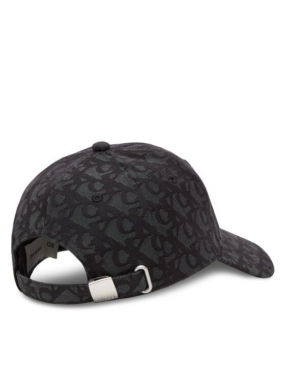 Calvin Klein Cappellino Calvin Klein Aop 6 Panel Baseball Cap LV04K5058G Nero