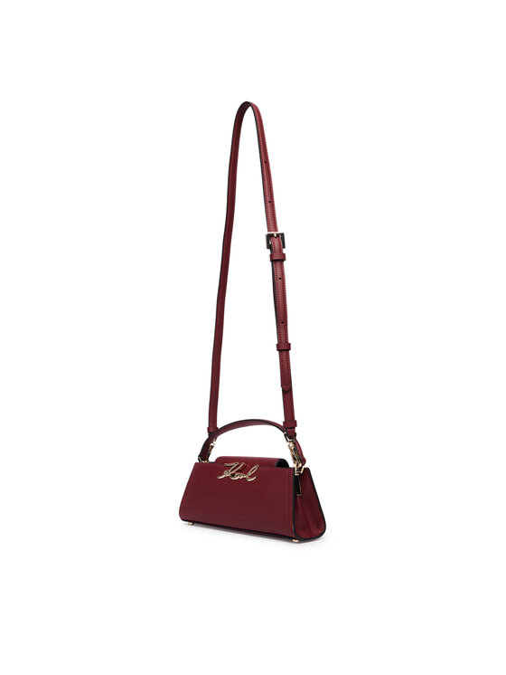 KARL LAGERFELD Torbica KARL LAGERFELD B4W30207 Tamnocrvena