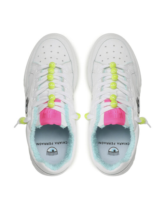 Chiara Ferragni Superge Chiara Ferragni CF3112-009 Bela