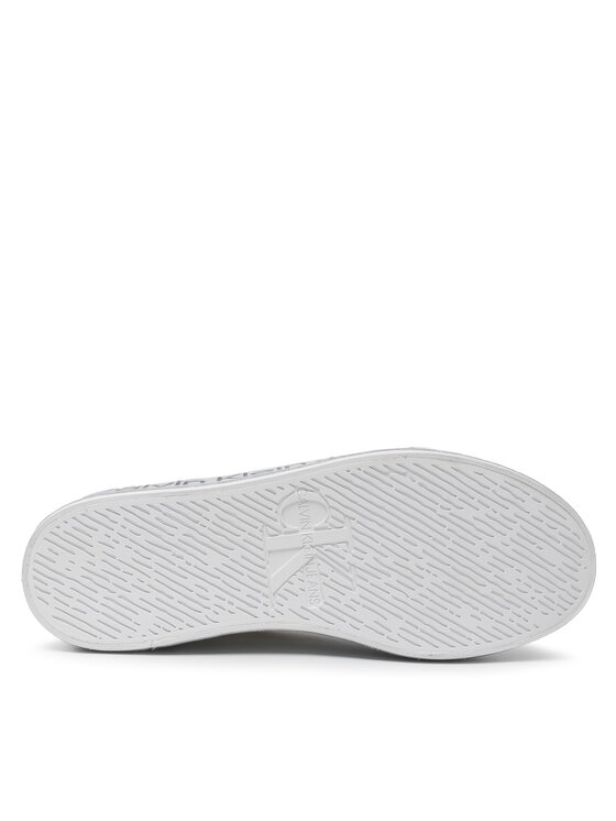 Calvin Klein Jeans Superge Calvin Klein Jeans Flatform Vulcanized 3 YW0YW00491 Bela