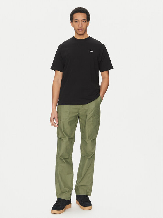 Vans Vans Majica Left Chest II VN000P1P Črna Loose Fit