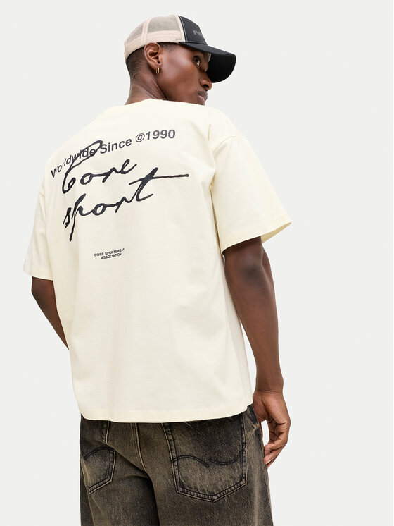 Jack & Jones Jack & Jones Camiseta Dust 12292982 Amarillo Loose Leg