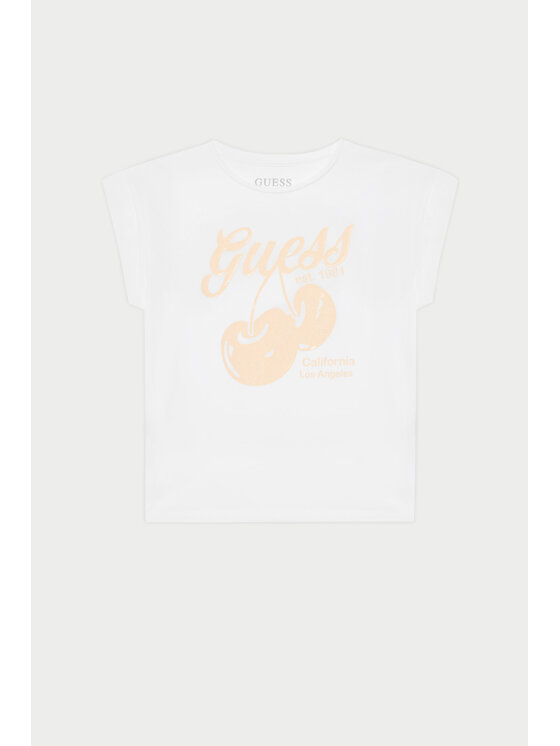 Guess Guess Футболка J5GI00 K6YW4 Білий Regular Fit