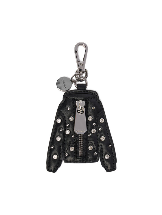 PINKO Piekariņš PINKO Charm Hoodie Microbibra AI 25-26 PCPL 105866 A31U Melns