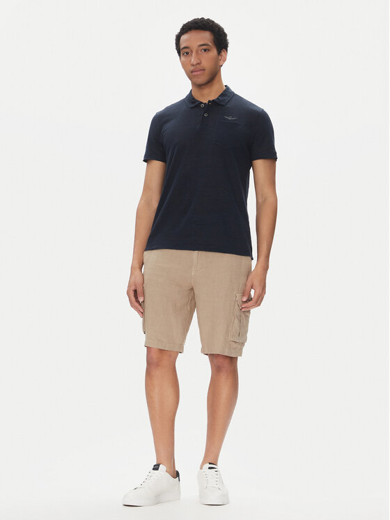 Aeronautica Militare Aeronautica Militare Polo 251PO1855J679 Azul marino Regular Fit