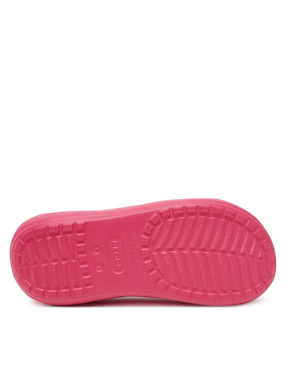 Crocs Natikači Crocs Classic Crush Sandal 207670 Roza