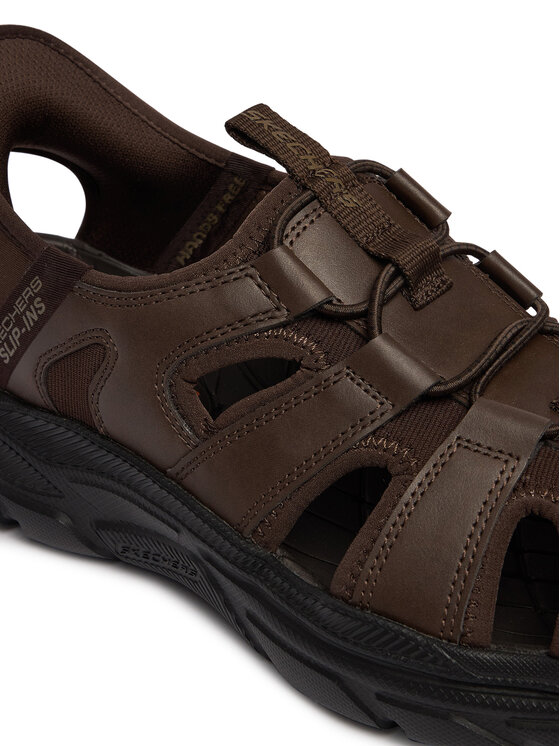 Skechers Босоніжки Skechers Slip-Ins Relaxed Fit: Revolted - Vartan 205182/CHOC Коричневий