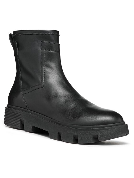 Geox Škornji Geox D Vilde D26UAC 043KB C9997 Črna