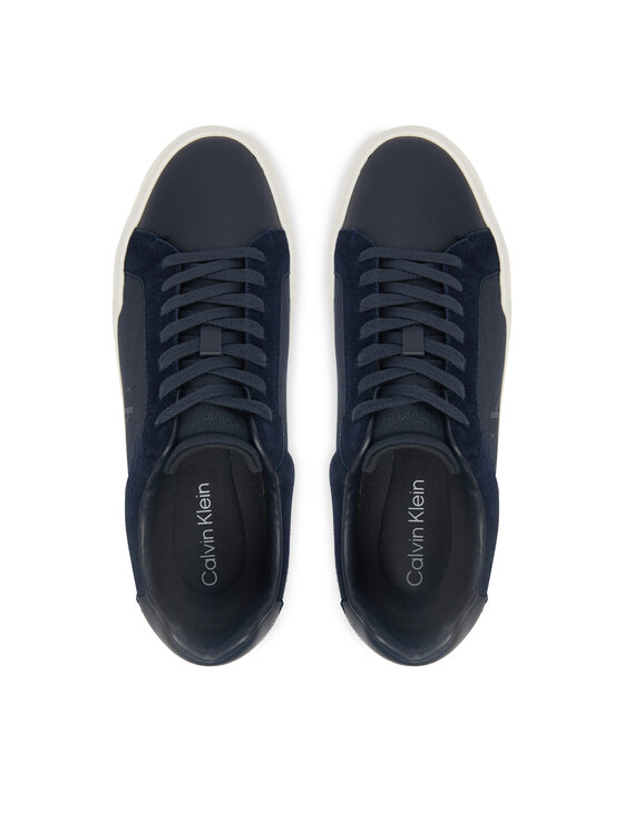 Calvin Klein Sneakers Calvin Klein Chunky Cupsole Laceup Cv Mix HM0HM02238 Bleumarin