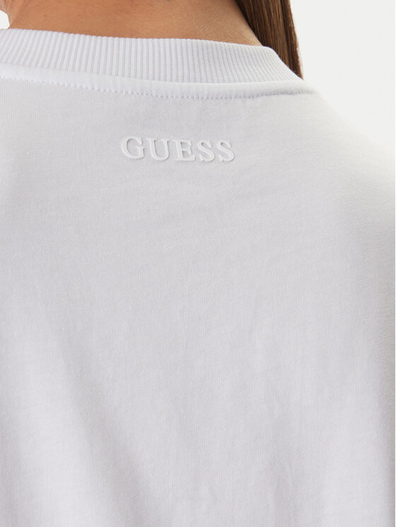 Guess Guess Футболка W6GI39 K3478 Білий Regular Fit