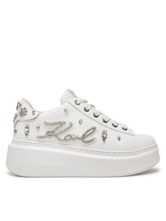 KARL LAGERFELD Sneakersy KARL LAGERFELD Ankapri KL63525 Bílá