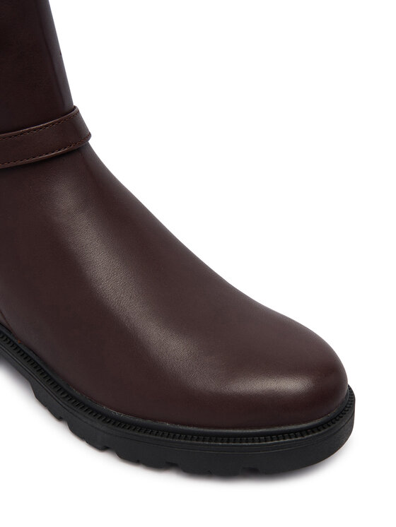 Clarks Μποτάκια Clarks Code L Bay 26327158 Σκούρο καφέ