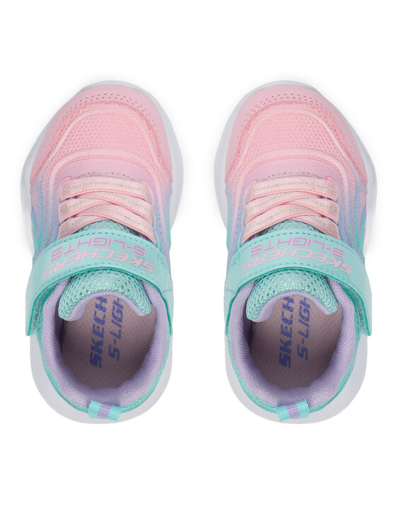Skechers Sneakersy Skechers Sola Glow 303713N AQMT Modrá