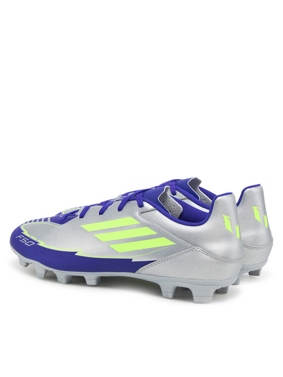 adidas Futbalové topánky adidas F50 Club Messi Firm/Multi-Ground IH0916 Sivá
