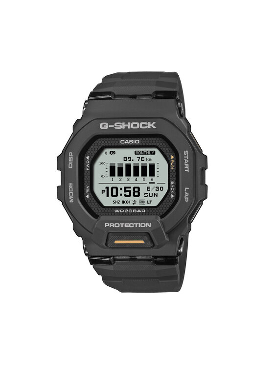 G-Shock Годинник G-Shock G-Squad GBD-200-1A1ER Чорний