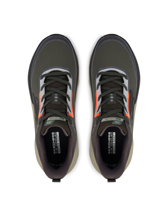 Skechers Snīkeri Skechers Max Run - Vorteza 221003/OLV Zaļš