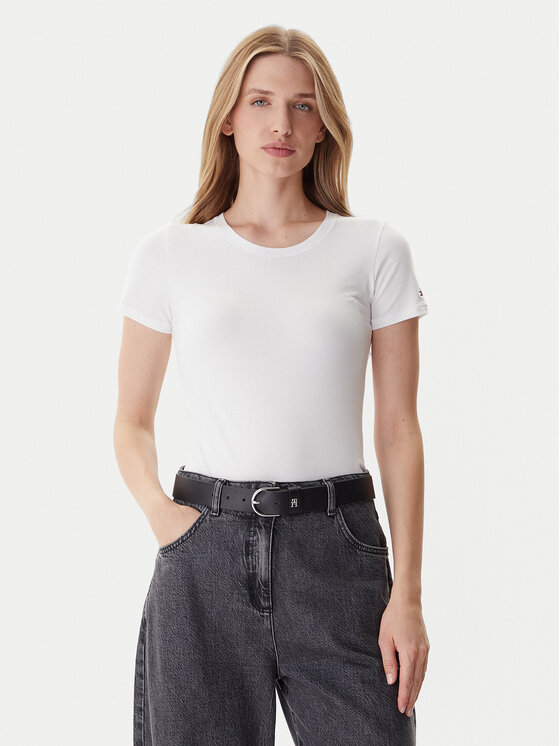 Tommy Hilfiger Tommy Hilfiger Conjunto de camisetas UW0UW05974 De color Slim Fit