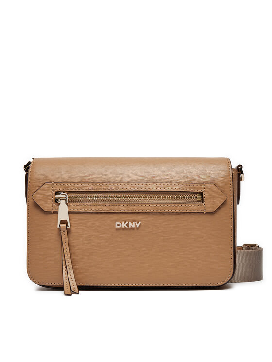 DKNY Сумка DKNY Bryant Ave Md Flap C R42E3E21 Коричневий