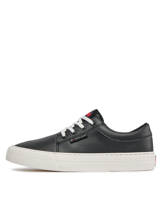 Tommy Jeans Sneakers Tommy Jeans Tjm Vulc. Skate Derby Ess EM0EM01400 Negru
