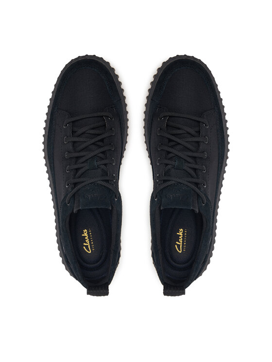 Clarks Sneakersy Clarks Torhill Lace 26328229 Černá