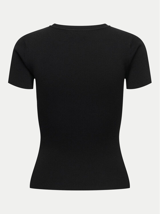 JDY JDY Marškinėliai Cirkeline 15307860 Juoda Slim Fit