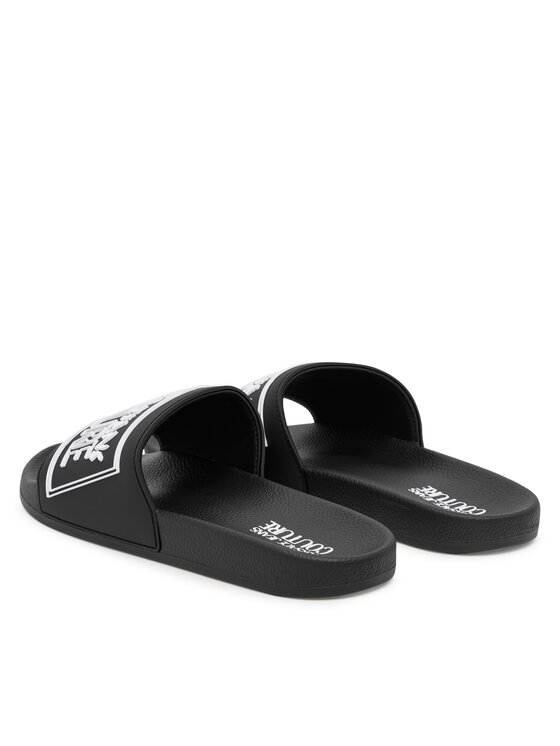Versace Jeans Couture Шльопанці Versace Jeans Couture 79YA3SQ3 ZSC22 899 Чорний
