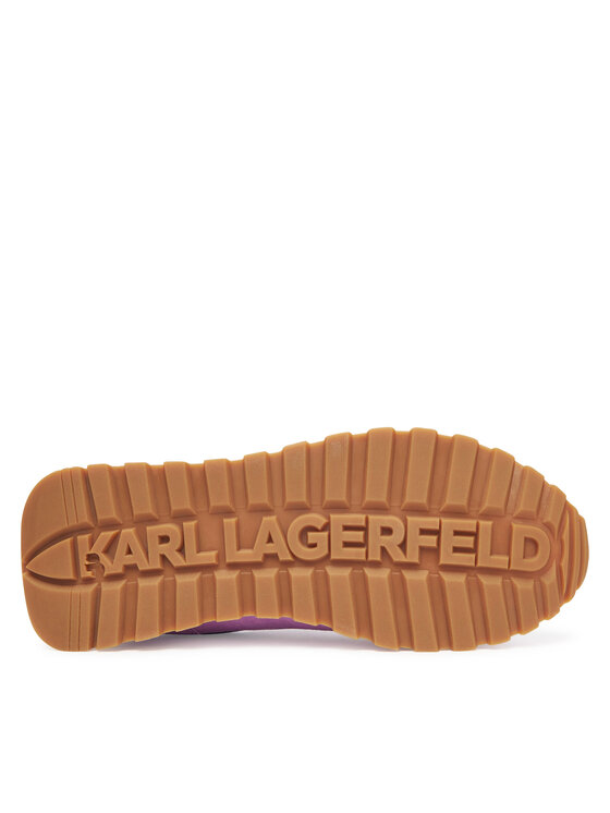KARL LAGERFELD Sneakersy KARL LAGERFELD KL61124E Fialová