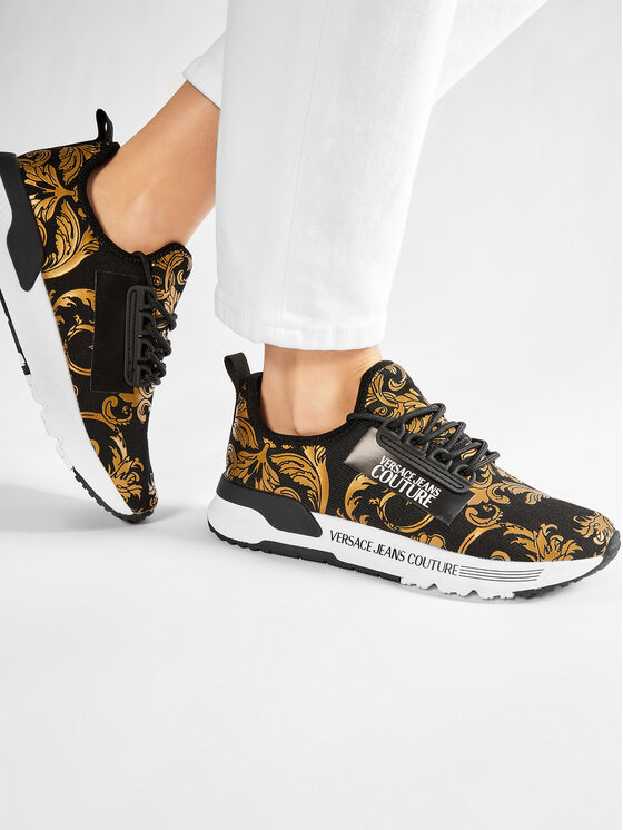 Versace Jeans Couture Sneakersy Versace Jeans Couture E0VWASA5 Czarny