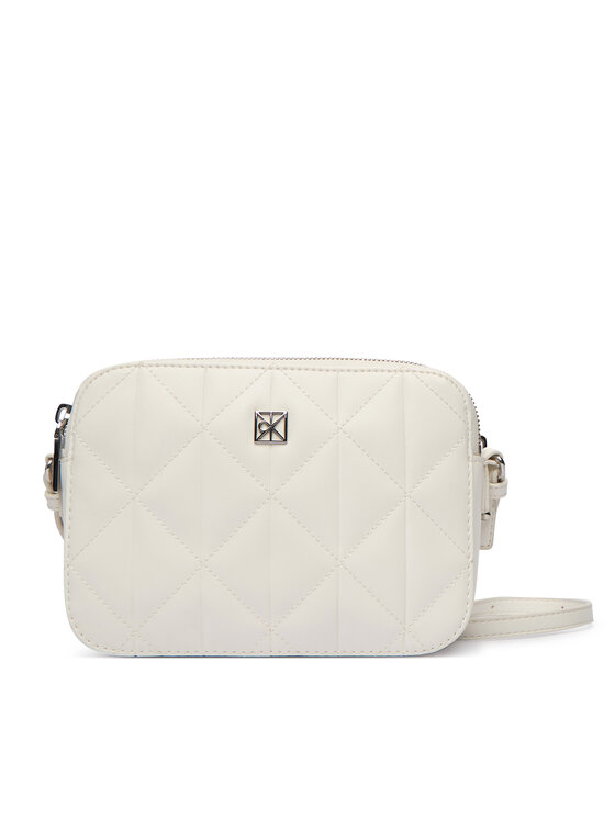Calvin Klein Rankinė Calvin Klein Quilted Camera Bag LV04F3328G Balta