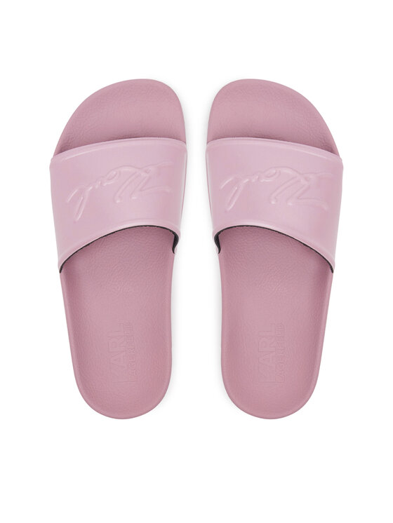 KARL LAGERFELD Шльопанці KARL LAGERFELD Kondo 2.0 KL80910 Рожевий