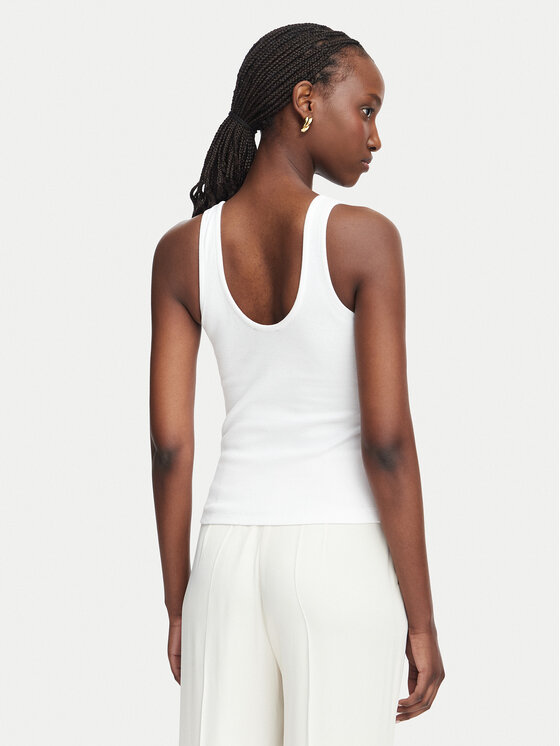 Bardot Bardot Top Mason 60462TB Blanco Slim Fit