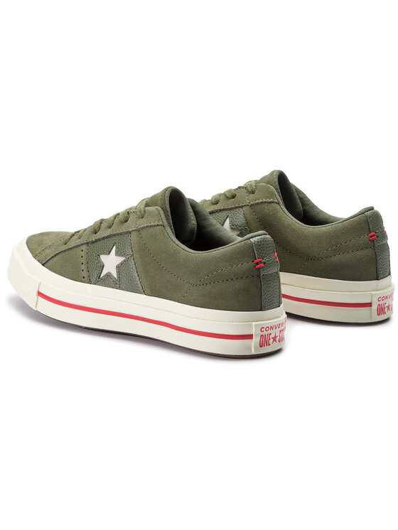Converse Tenisówki Converse One Star Ox 163198C Zielony