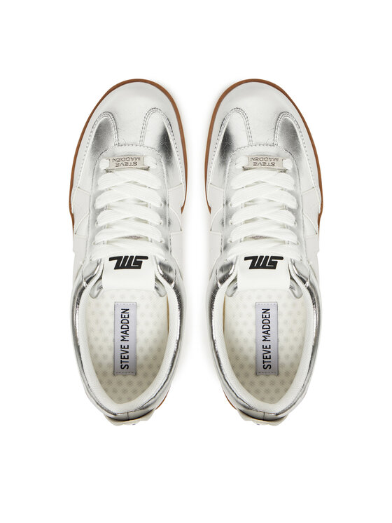 Steve Madden Sneakersy Steve Madden Degree SM11003179 Stříbrná