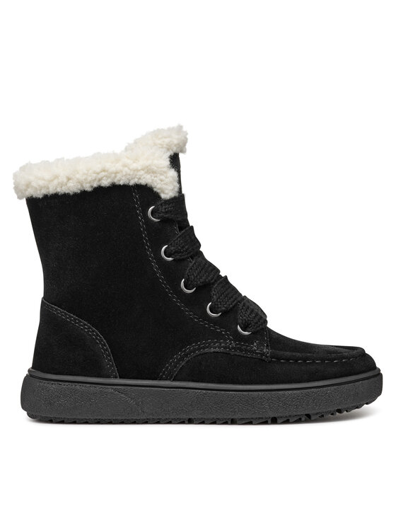 Geox Ботуши Geox J Theleven Girl Wpf J46HYC 00022 C9999 S Черен