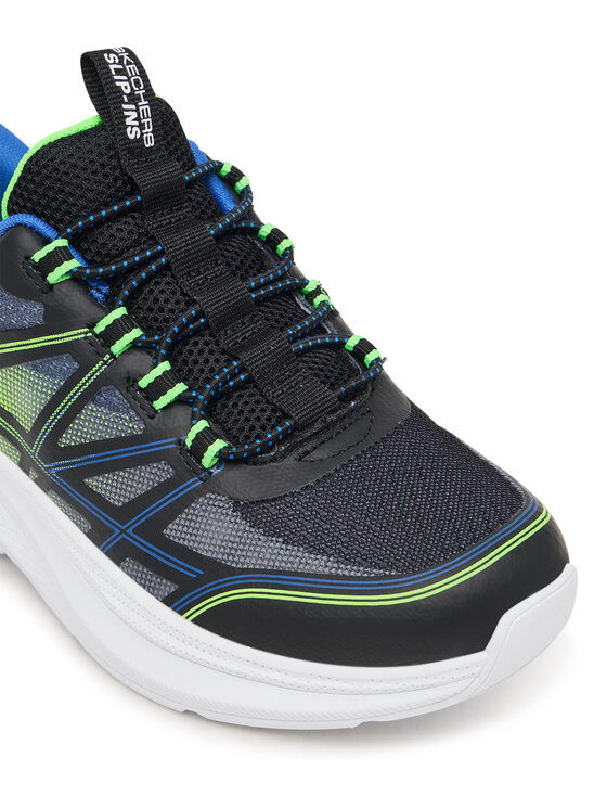 Skechers Снікерcи Skechers Microspec Velocity - Grid-Shift 404220L/BBLM Чорний