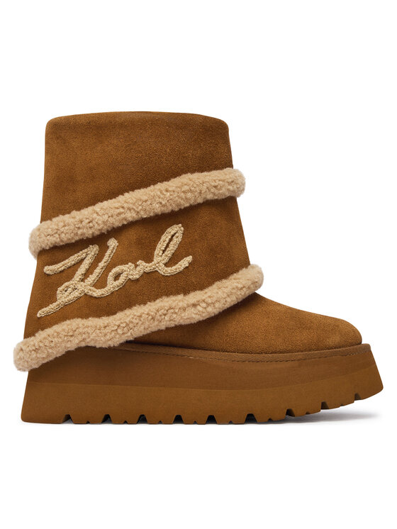 KARL LAGERFELD Апрески KARL LAGERFELD Skylar KL48652 Кафяв