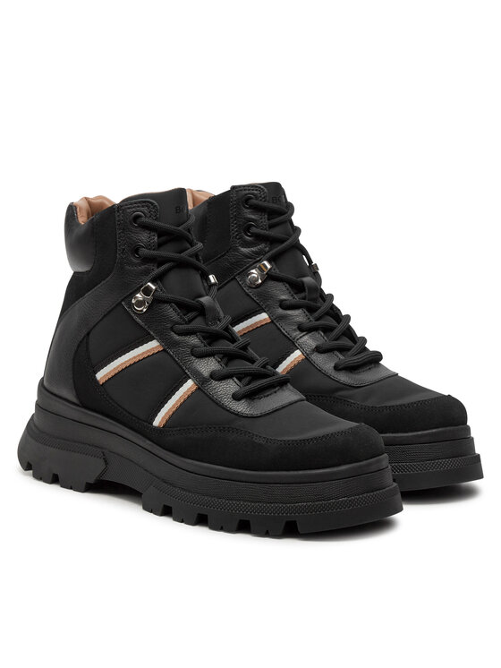 BOSS Outdoorová obuv Boss Foster LUBootie NYSD 50523507 Čierna