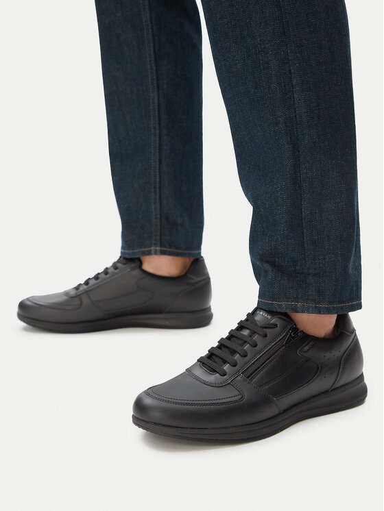 Geox Sneakersy Geox U Avery U65H5A 000BC C9999 Czarny