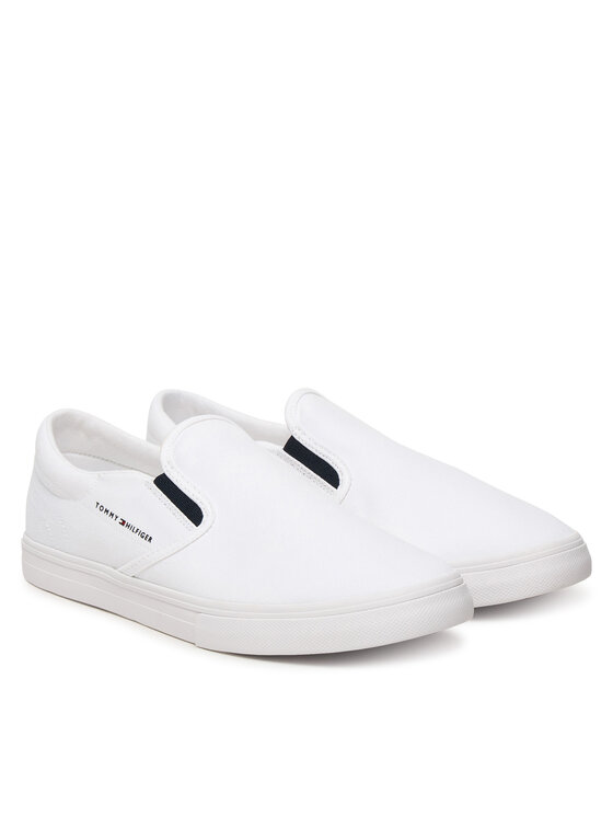 Tommy Hilfiger Teniszcipő Tommy Hilfiger Vulc Core FM0FM05689 Fehér
