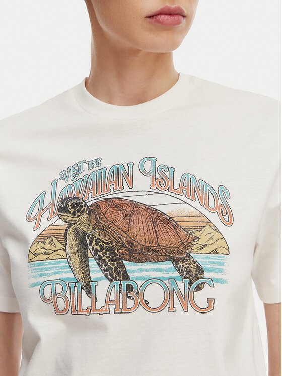 Billabong Billabong Camiseta On Vacay EBJZT00468 Blanco Regular Fit