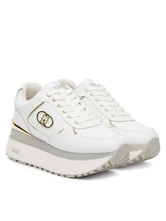 Liu Jo Sneakersy Liu Jo Plus 01 BF5011 P0102 Biela