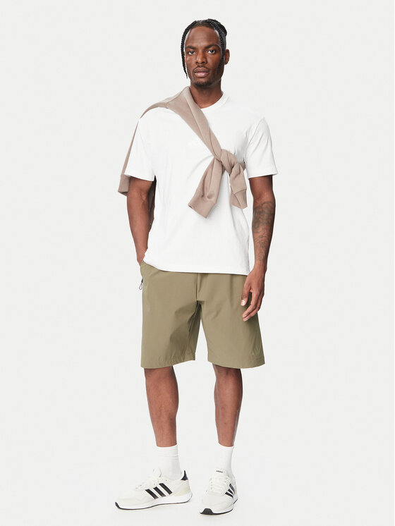 adidas adidas T-Shirt Adidas Kit Small Logo KX1279 Λευκό Regular Fit