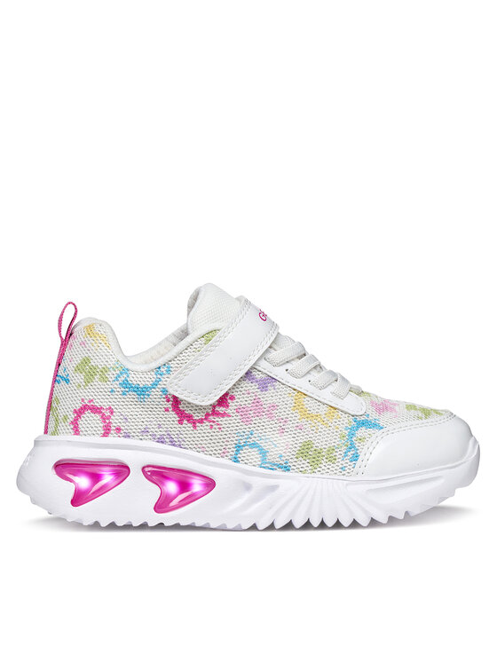Geox Сникърси Geox J Assister Girl J45E9B 0GFHH C0653 D Бял